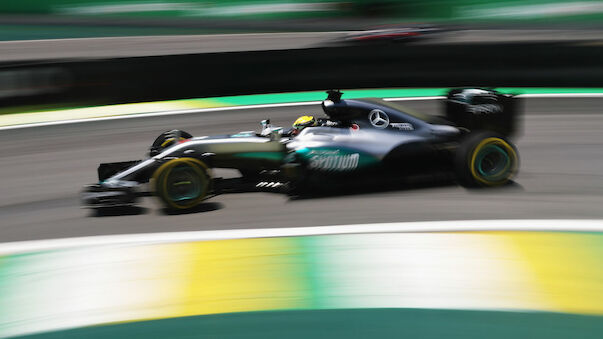 Hamilton legt in Brasilien erste Bestzeit vor