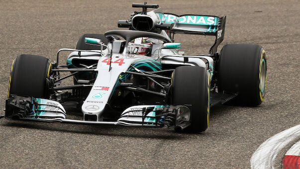 China-Training: Hamilton knapp vor Ferrari