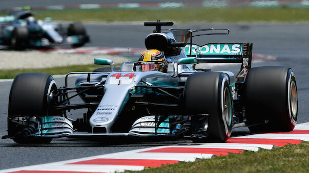Hamilton ringt Vettel in Spanien nieder