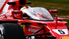 Vettel klagt über Cockpit-Schutz