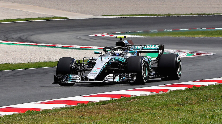 Formel 1: Valtteri Bottas bei 2. Barcelona-Testtag Erster ...
