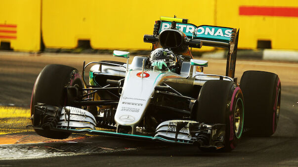 Überlegene Pole für Rosberg in Singapur