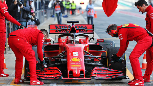 Ferrari gibt sich vor Saisonstart geschlagen
