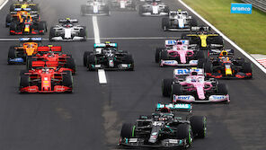 Formel 1: Drei weitere Rennen fix