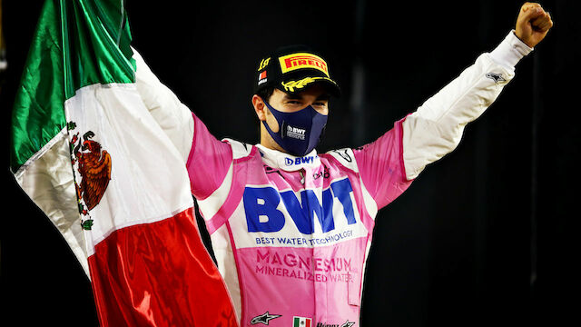 Mercedes schenkt Sergio Perez Sensationssieg