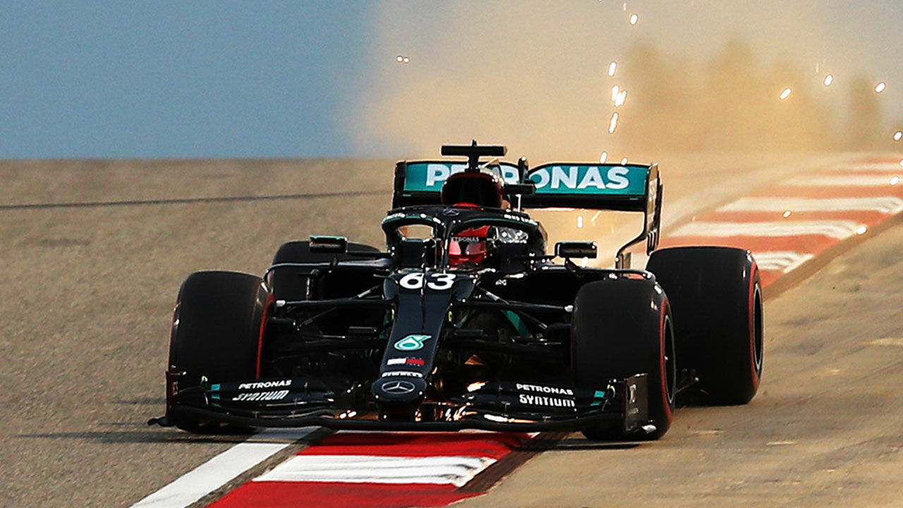 Formel 1: Russell im ersten Training für Mercedes gleich ...