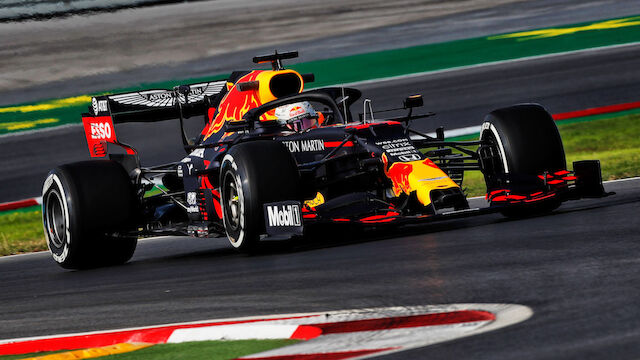 Verstappen in rutschigen Istanbul-Trainings voran