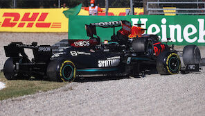Hamilton und Verstappen crashen wieder!