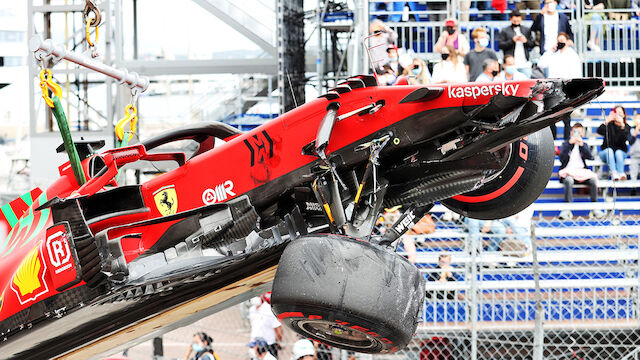 Debakel für Ferrari in Monaco