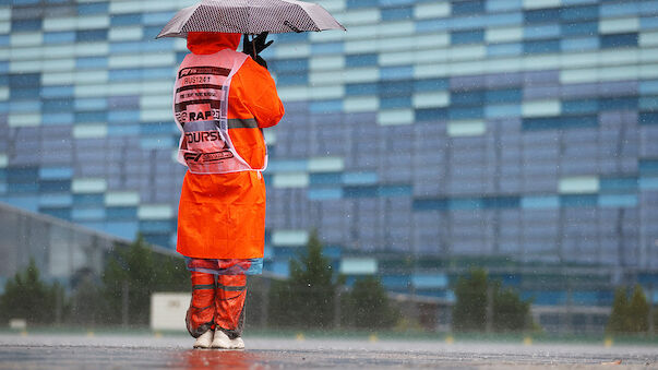 Starkregen in Sotschi verhindert 3. F1-Training