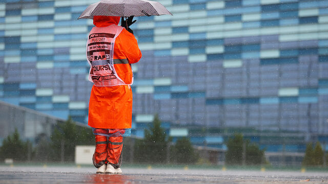 Starkregen in Sotschi verhindert Formel-1-Training