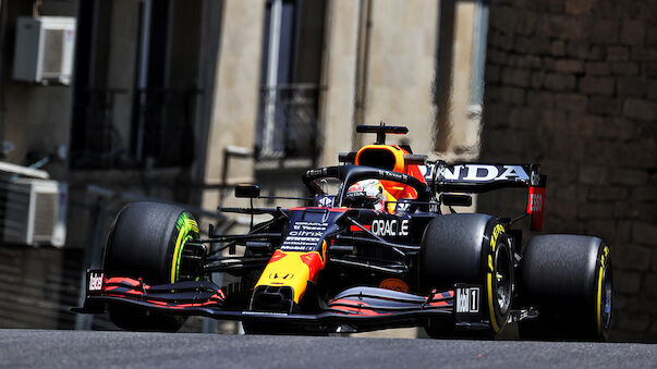 Verstappen-Crash im 3. Baku-Training