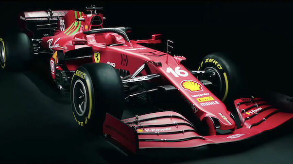 Neuer Ferrari für 2021: Rot - und grün