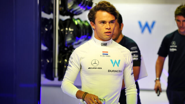 Nyck de Vries nach F1-Debüt: "Wie ein Traum"