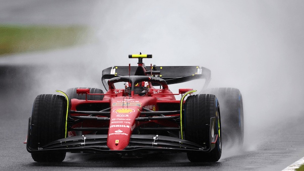 F1: Ferrari-Pilot Sainz fällt beim Japan-GP aus