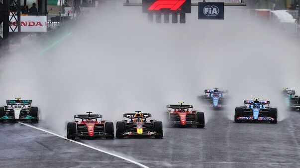 F1 LIVE: Restart beim Regen-GP in Japan