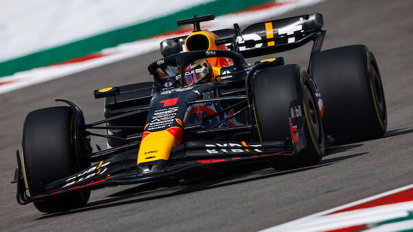 Verstappen sprintet in Austin von ganz vorne weg