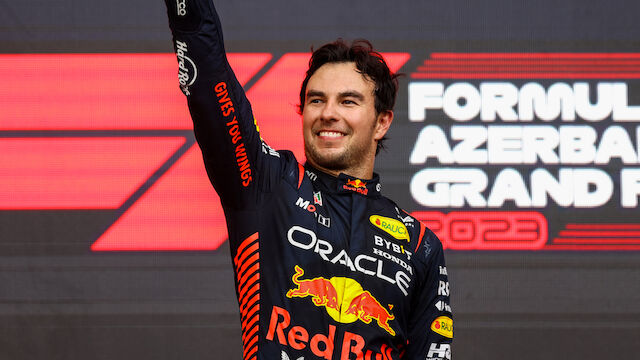 Sergio Perez: "Ich hatte ein bisschen Glück"