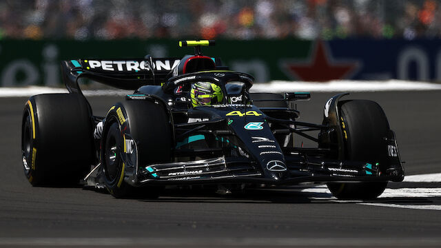 Mercedes auch im zweiten Silverstone-Training weit zurück