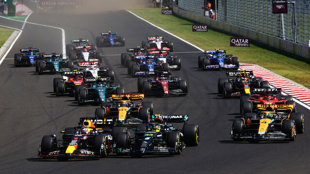 Mercedes fährt in der Hitze am Hungaroring um Hattrick
