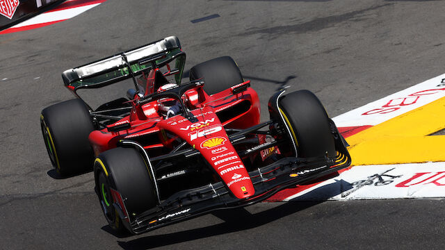 Ferrari holt sich erste Bestzeit in Monaco