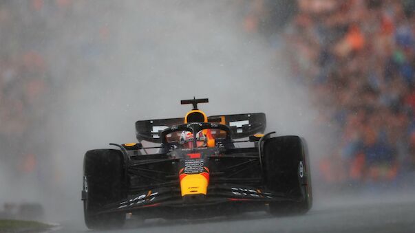 Regen-Party in Orange! Verstappen dominiert in Zandvoort