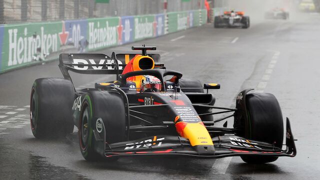 Verstappen dominiert auch im Regen von Monaco