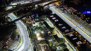 Mercedes und Racing Bulls mit Speziallackierung für Singapur