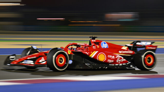 Leclerc dominiert das einzige F1-Training in Katar
