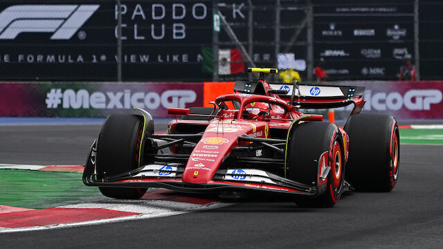 Sainz-Sieg in Mexiko - Verstappen nach Zeitstrafe chancenlos