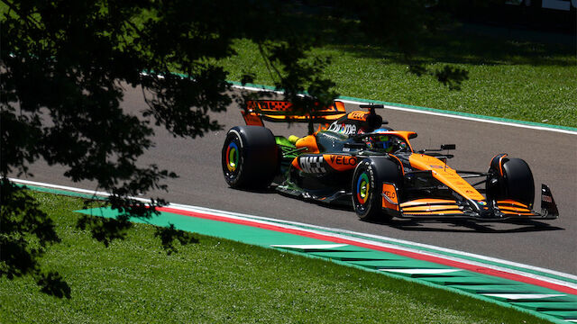 McLaren im 3. Freien Training von Imola nicht zu schlagen