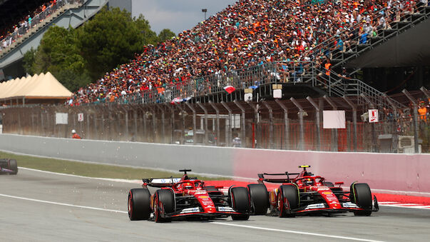 Stress bei Ferrari: Leclerc und Sainz geraten aneinander