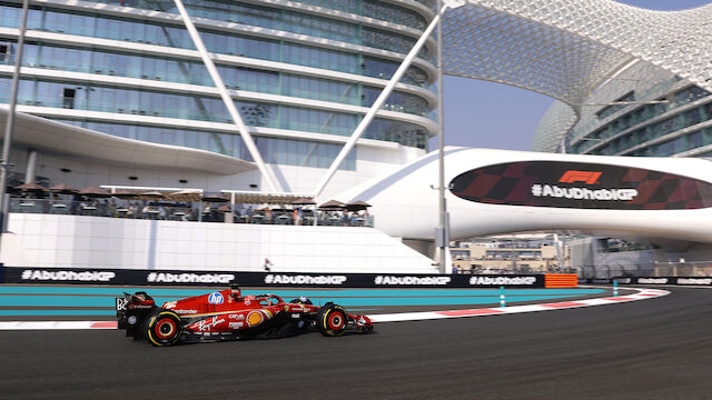 Leclerc legt im ersten Abu Dhabi-Training vor