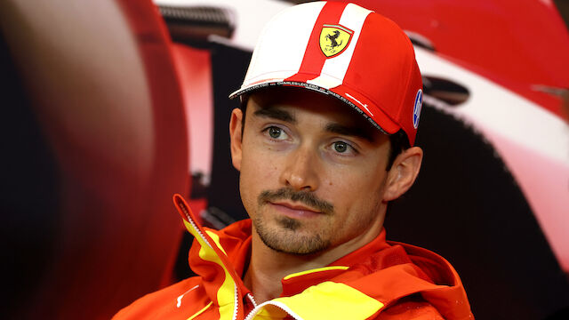 Leclerc: "Zweiter oder Dritter nichts, was mich begeistert" 