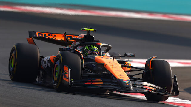 McLaren gibt im zweiten Abu-Dhabi-Training klar den Ton an