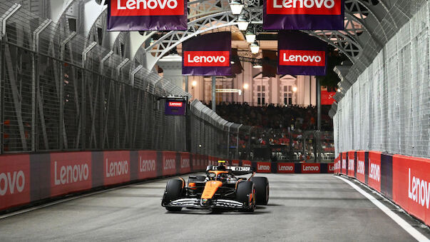 Norris im zweiten Singapur-Training vor Ferrari-Duo voran