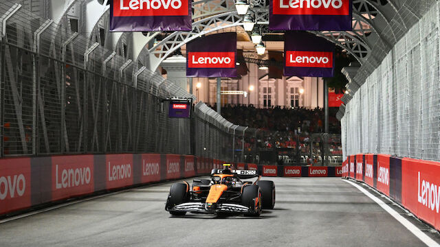 Norris im zweiten Singapur-Training vor Ferrari-Duo voran
