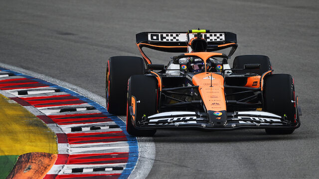 Norris fixiert Pole vor Verstappen in Singapur