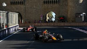 Keine Strafe für Perez und Sainz nach Baku-Crash