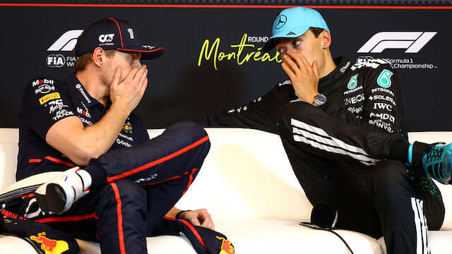 Mercedes spielt Poker mit Russell und Verstappen
