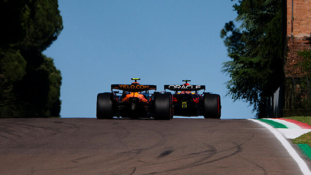 Nur Verstappen kommt McLaren im 3. Imola-Training nahe