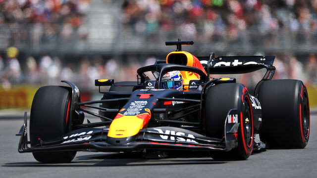 Weltmeister Max Verstappen setzt in Kanada erste Bestzeit