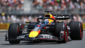 Weltmeister Max Verstappen setzt in Kanada erste Bestzeit