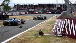 Drittes Silverstone-Training endet mit chaotischen Unfällen