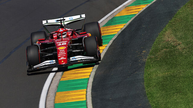 Leclerc im zweiten Melbourne-Training vor McLaren-Duo