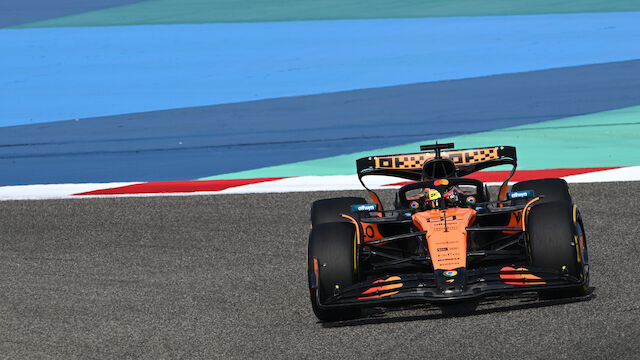 Machtdemonstration von McLaren im letzten Bahrain-Training