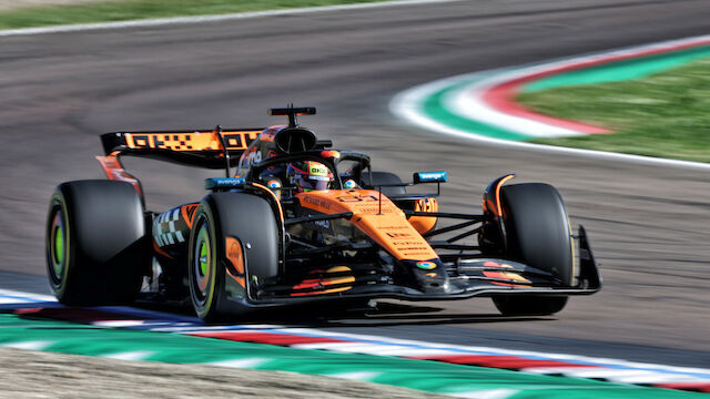 Piastri auch im zweiten Imola-Training voran