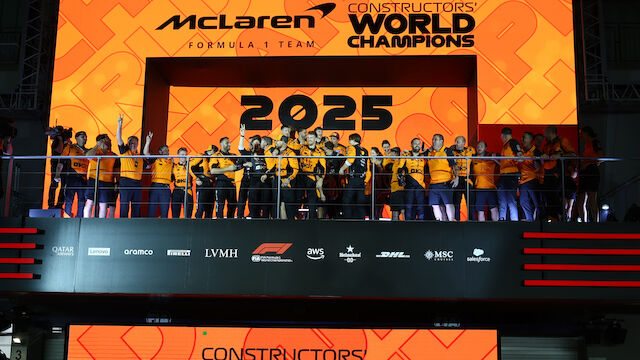 "Fantastisch" - McLaren jubelt über zehnten WM-Titel