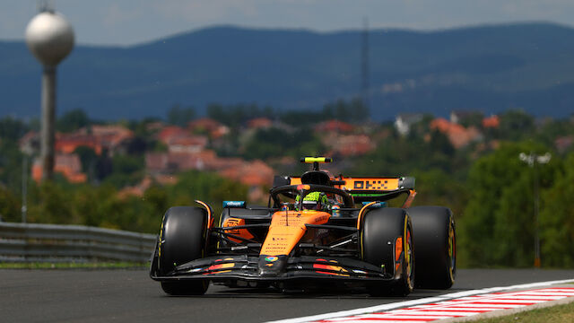 McLaren hat auch in Ungarn die Nase vorn