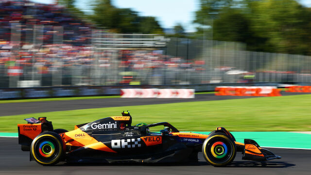 McLaren schlägt in zweitem Monza-Training zurück